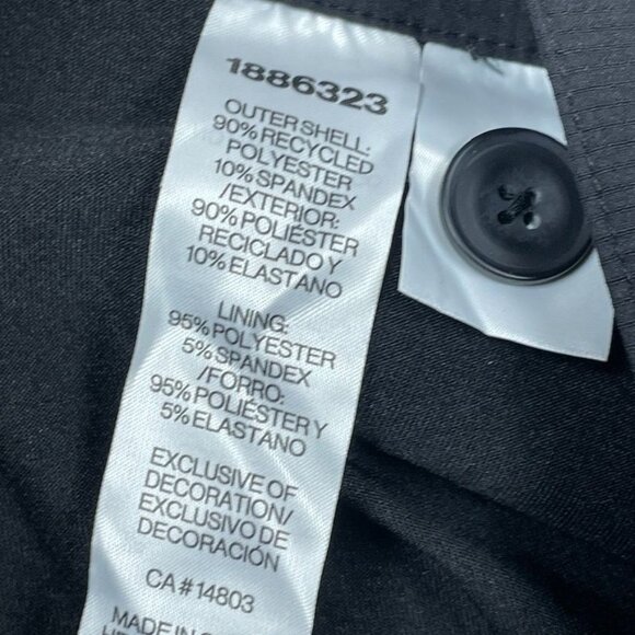 Tilley Ladies’ Black Trek Skort XXL Recycled Polyester Spandex a1528 - Picture 5 of 10